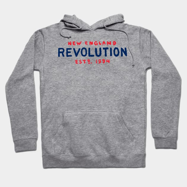 New England Revolutioooon 03 Hoodie by Very Simple Graph